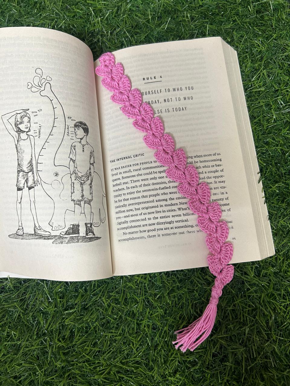 Crochet Book Mark & Book Cover 09