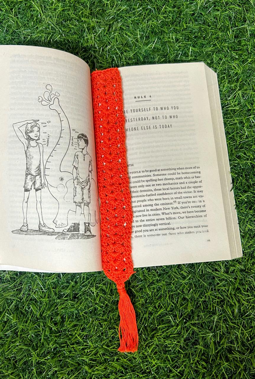 Crochet Book Mark & Book Cover 010