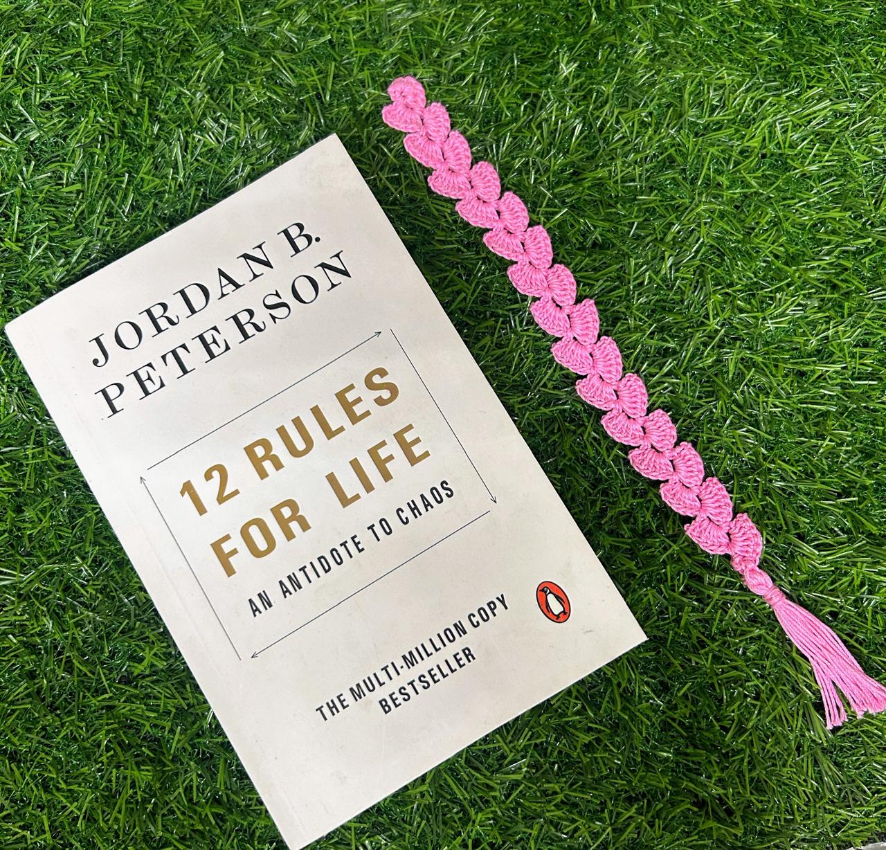 Crochet Book Mark & Book Cover 04