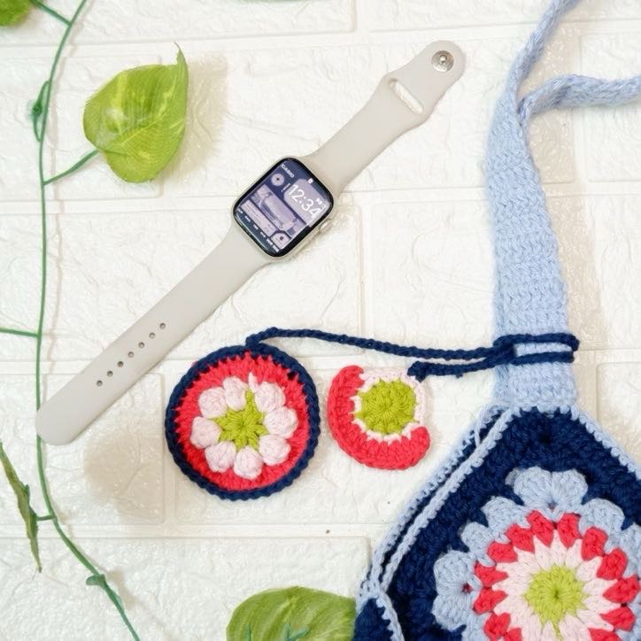 Sweetheart Crochet Tote Bag 006