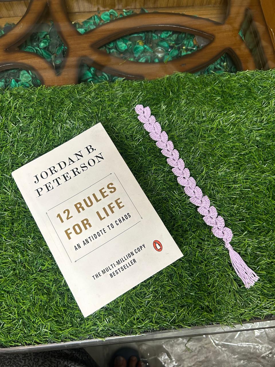 Crochet Book Mark & Book Cover 07