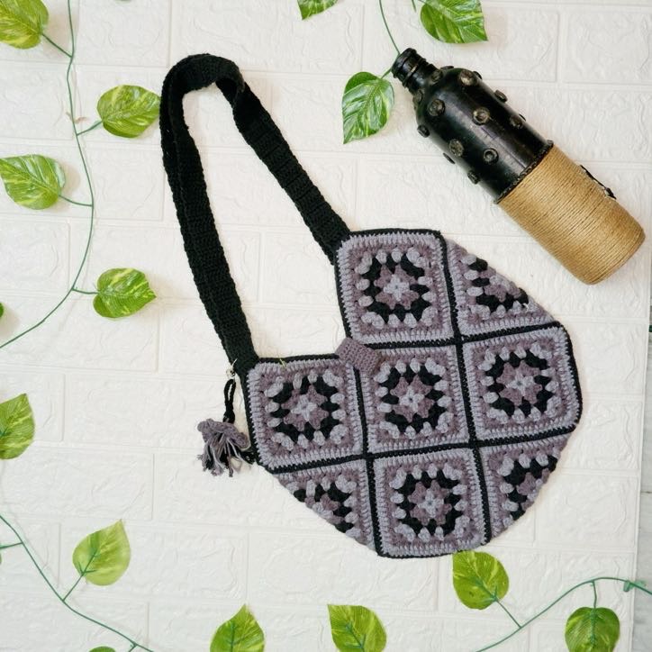 Sweetheart Crochet Tote Bag 004