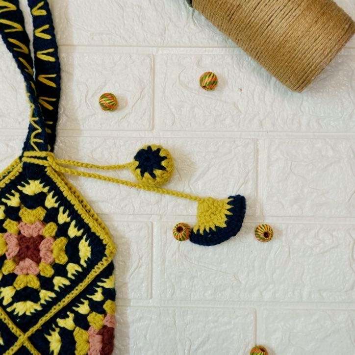 Sweetheart Crochet Tote Bag 003