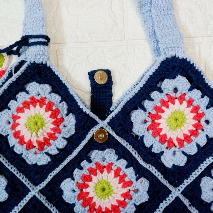 Sweetheart Crochet Tote Bag 006