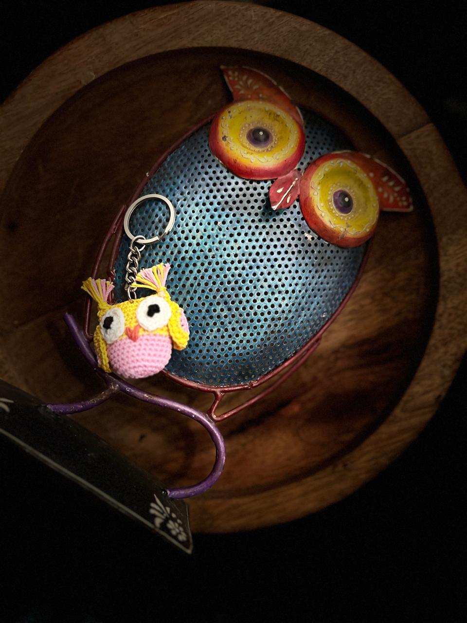 Mini Owl Doodle Charm